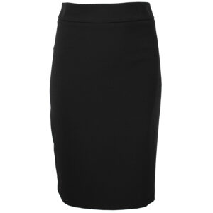 082.00.01.023_BLK-00 Midi Μαύρη Φούστα Pencil forel