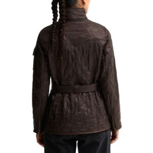 Γυναικείο Μπουφάν Στενό International Καφέ Barbour