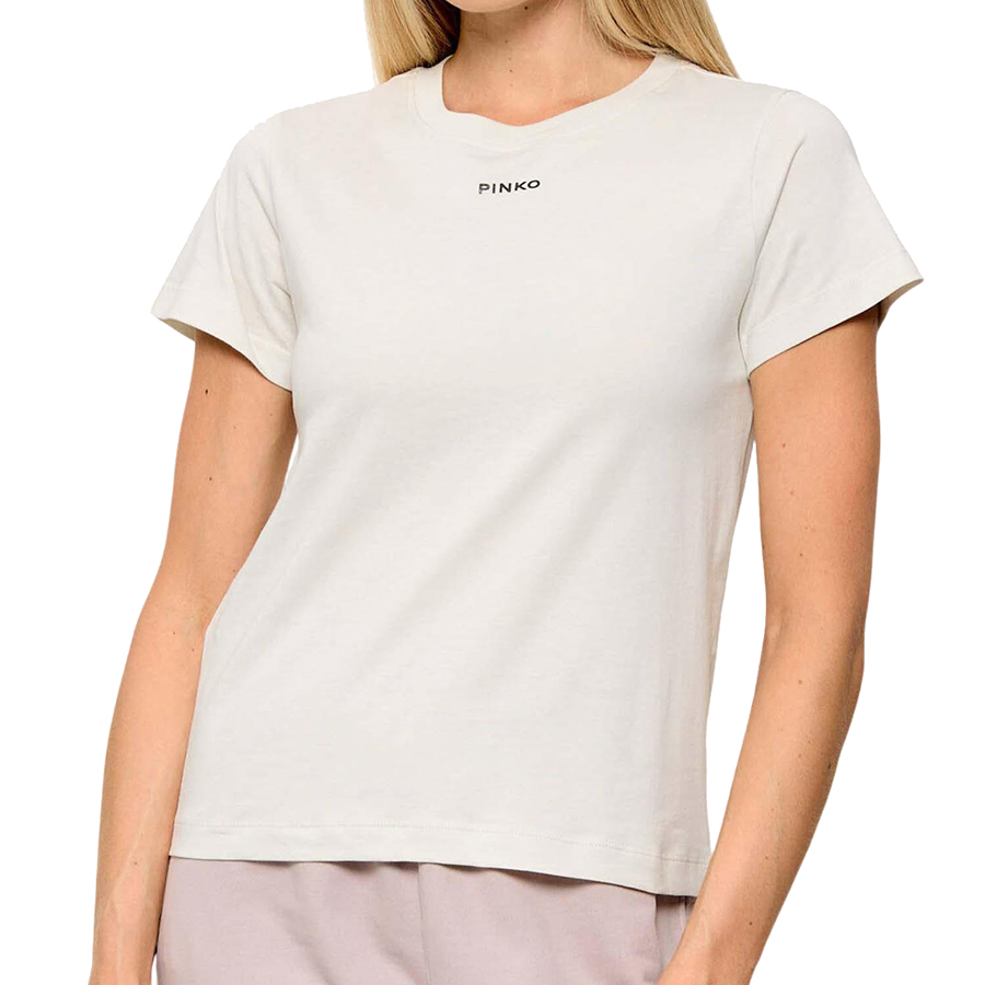 Γυναικείο Tshirt Basico Λευκό Pinko