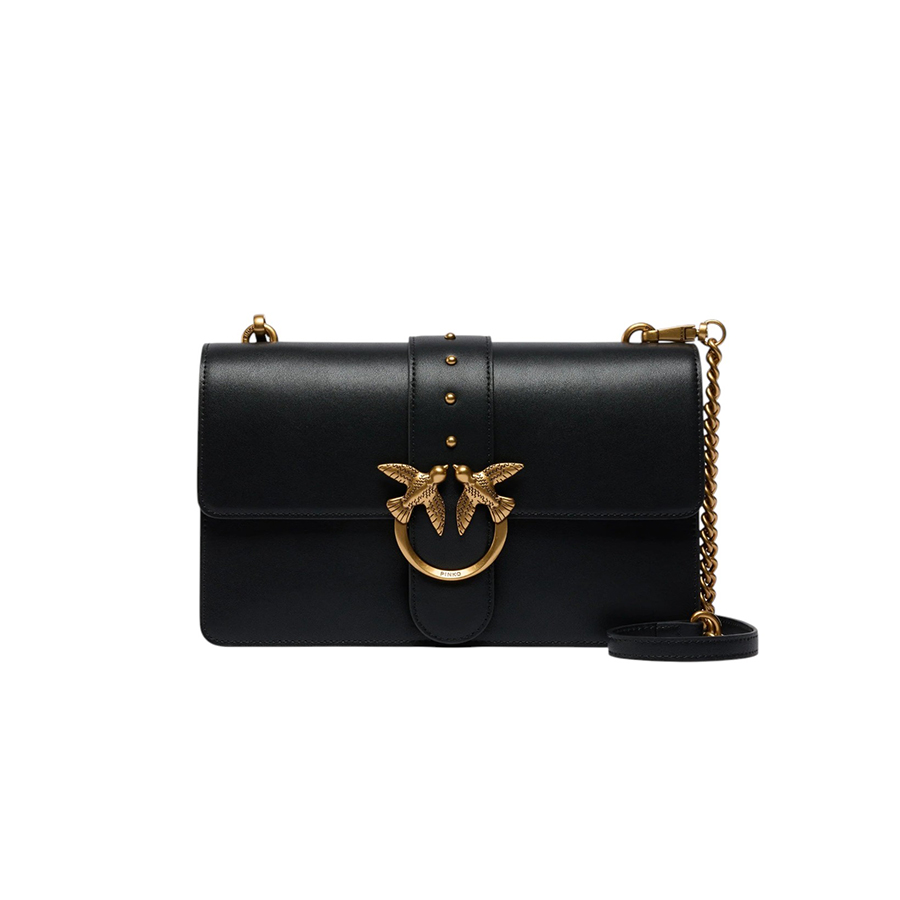 Γυναικεία Τσάντα flap Love One Mini St. CL Μαύρο Pinko