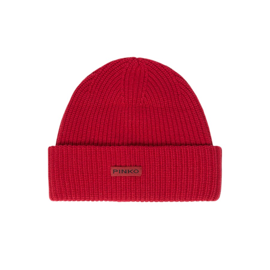 Μάλλινος Σκούφος Bosnia Beanie Κόκκινο Pinko