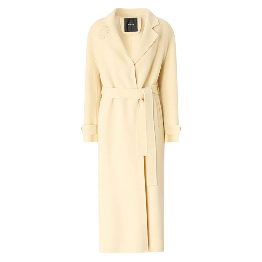 Γυναικείο Παλτό Casella Coat Κίτρινο Pinko