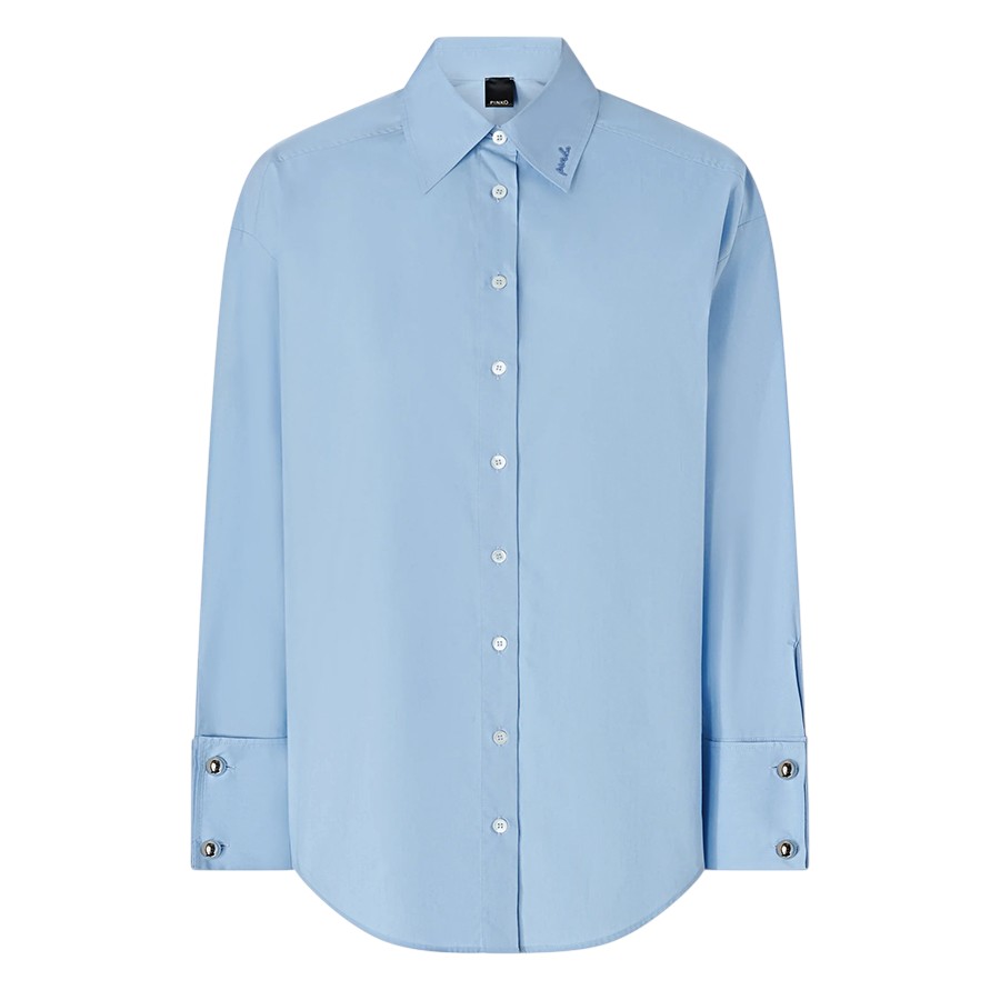 Γυναικείο Πουκάμισο Clementi Shirt Σιέλ Pinko