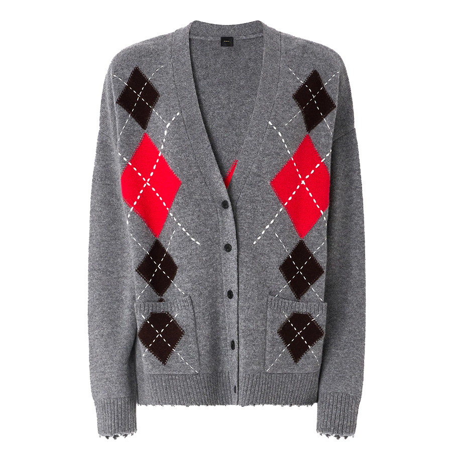 Γυναικεία Ζακέτα Bristol Cardigan Γκρι Pinko