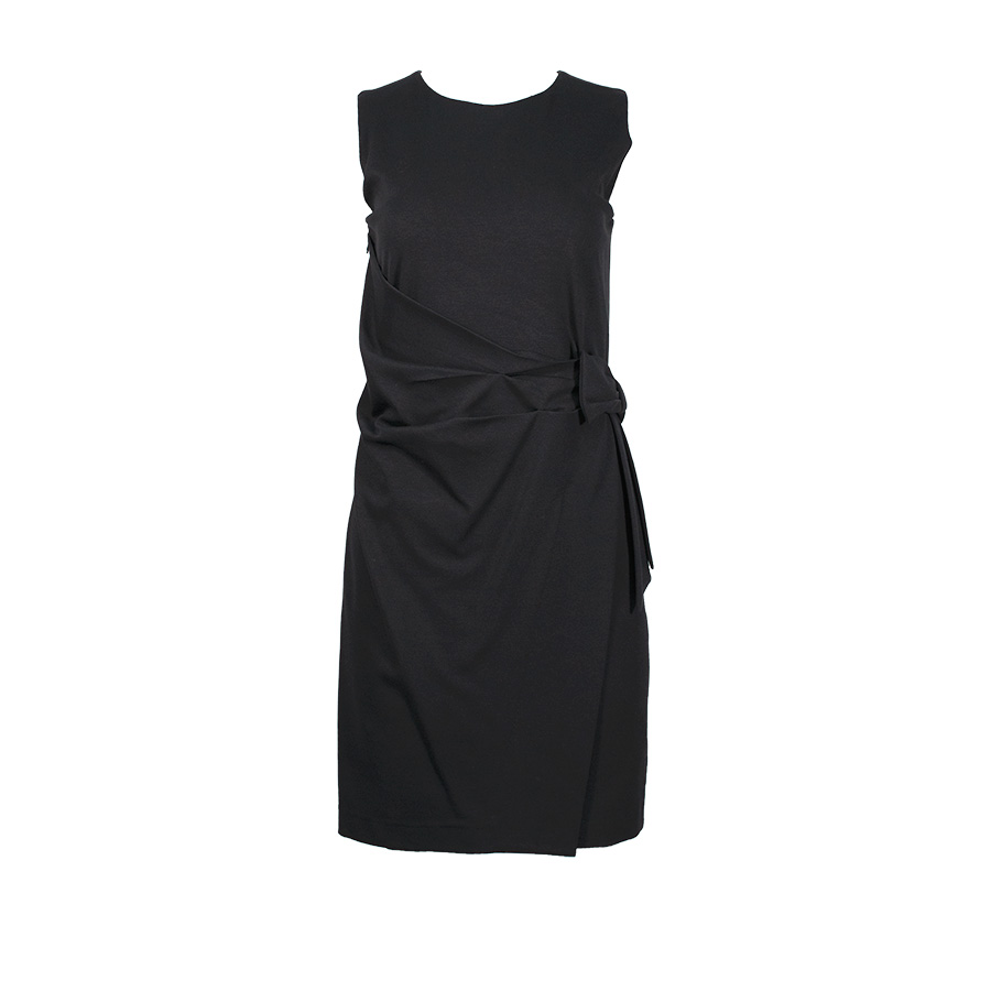 Black Backless Mini Dress