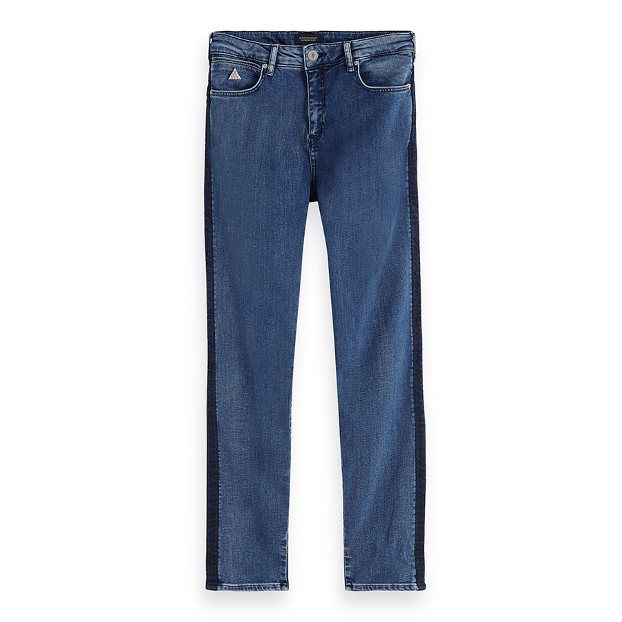 Petit Ami – Gallery Blauw Slim Boyfriend Jeans