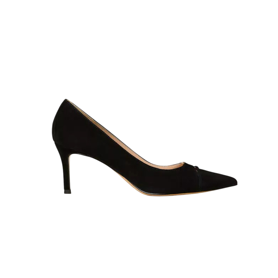Γυναικεία Υποδήματα Γόβες Suede Μαύρο Twinset