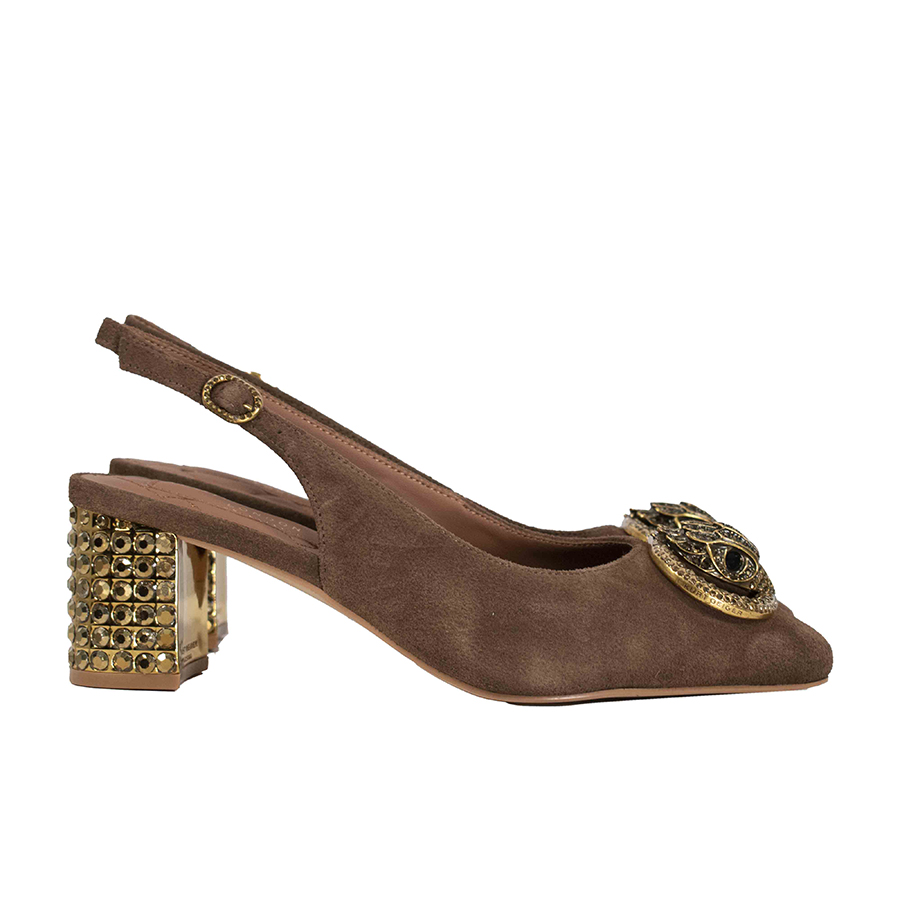 Γυναικεία Υποδήματα Slingback Suede Ταμπά Kurt Geiger