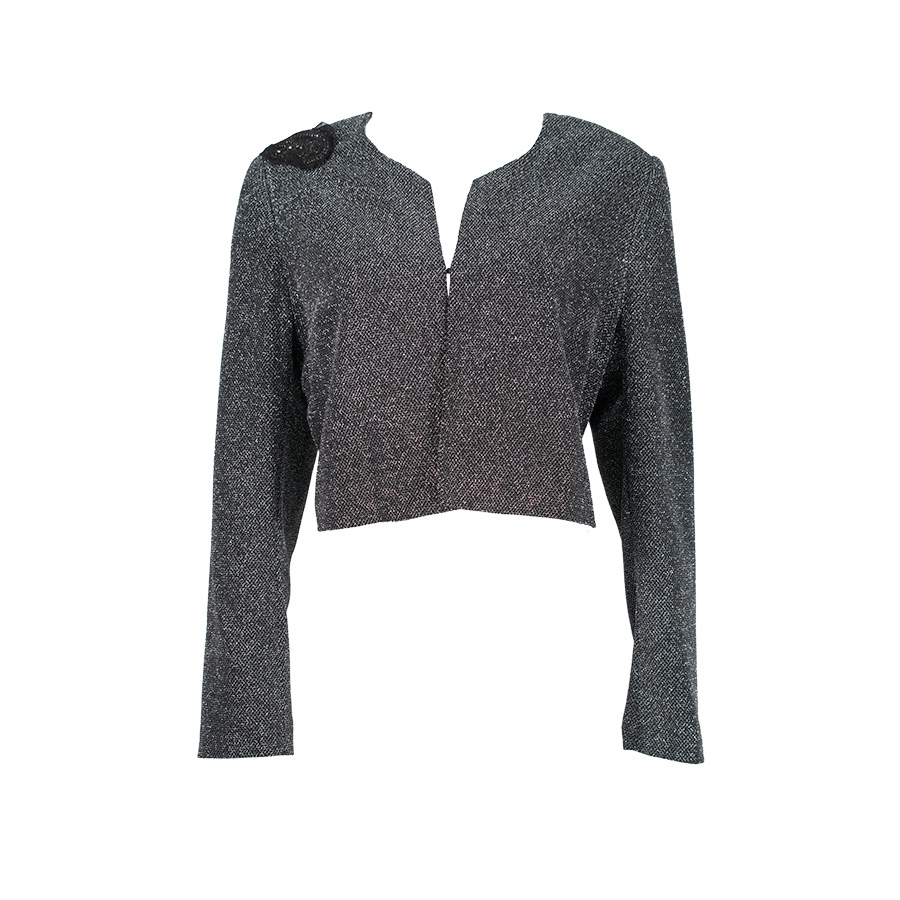Short Silver Bolero Jacket