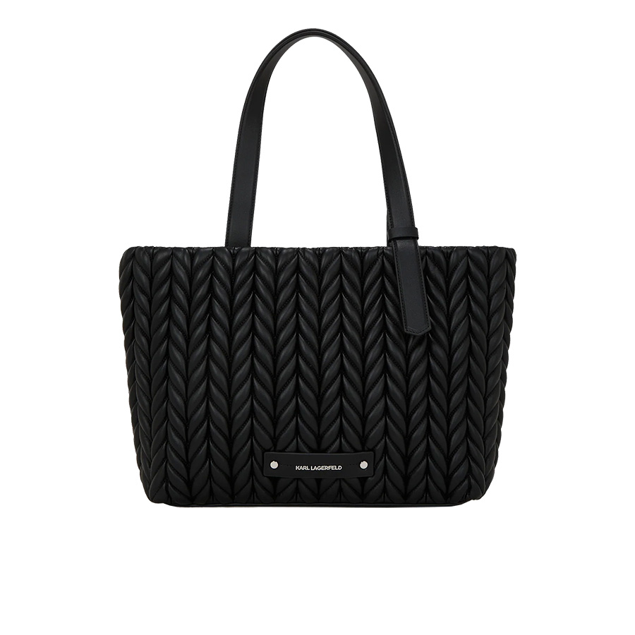 K/Weave Medium Tote Μαύρη Τσάντα