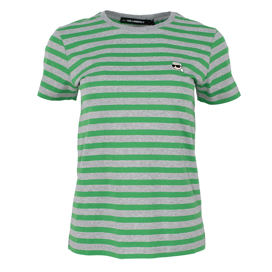 Πράσινο Ριγέ T-Shirt