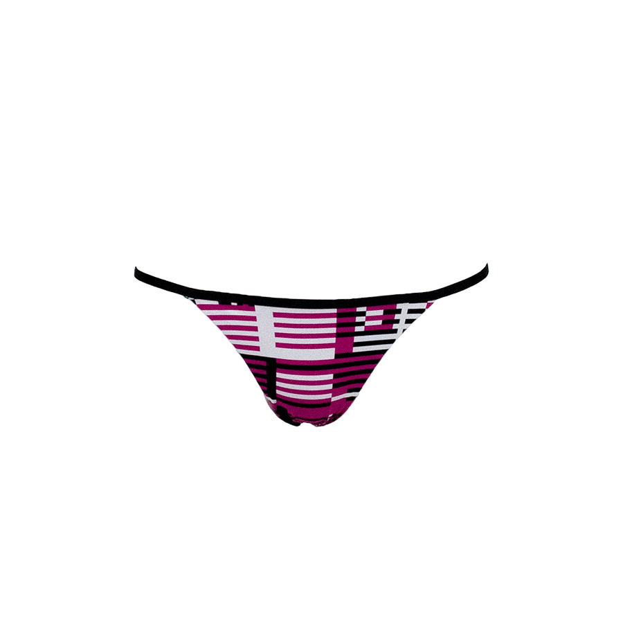 Karl Beachwear Fuchsia Bikini Bottom
