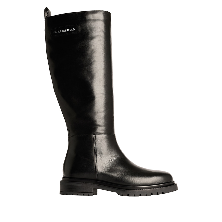 Binky High Leg Boot Μαύρη Μπότα