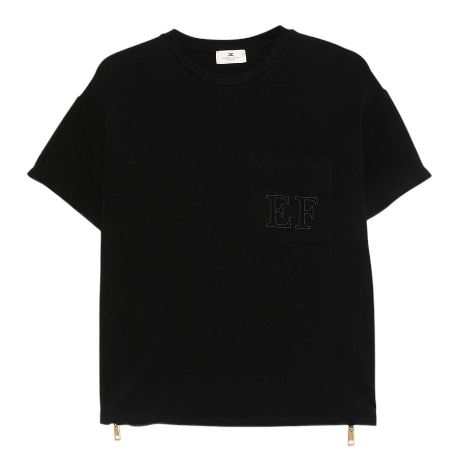 Γυναικείο Tshirt Μαύρο Elisabetta Franchi